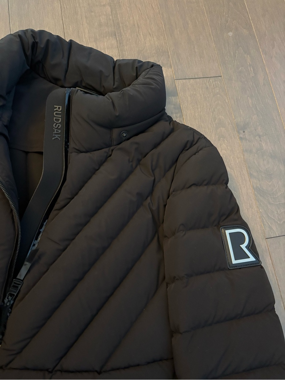 RUDSAK Black Puffer Jacket - Picture 2 of 6